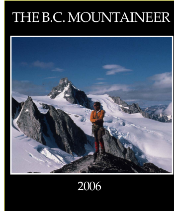 The B.C. Mountaineer 2006 cover